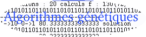 algorithmes génétiques