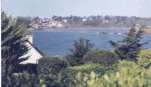 Vue sur la mer à Kerfany les Pins