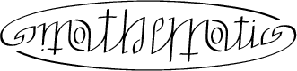 Les ambigrammes, l'art de symétriser les mots. Burkard Polster.